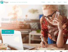 Tablet Screenshot of pingup.com